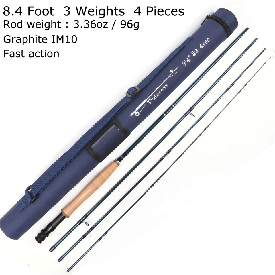 Fishing Rod Ice - Maximumcatch Fliegenfischerrute 3/4/5/6/7/8/10/12WT 8,4/9/10 FT Carbon