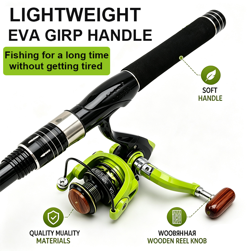 Spinnrute und -rolle Kombi 1,5 – Fishing Rod Spinning Bewertung und Preis