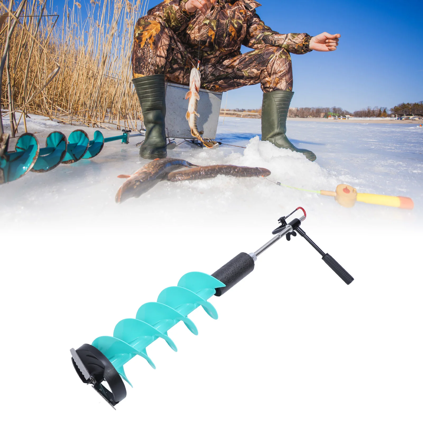 Elektrisches Eisschneiderset,  – Fishing Rod Ice Bewertung und Preis