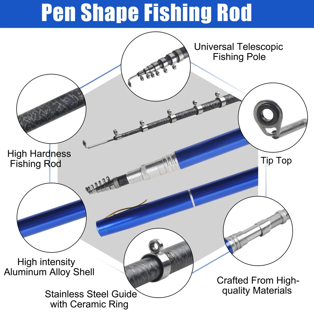 1,6 m/1 m Tasche Stift Angelru – Fishing Rod Ice Bewertung und Preis
